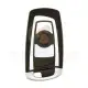 Bmw cas4 smart key remote shell 3 buttons silver line front