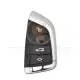 Bmw f series 4 button smart proximity key shell black front