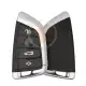 Bmw f series 4 button smart proximity key shell black