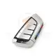 Bmw f series 4 button smart proximity key shell chrome 3d
