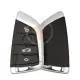 Bmw g series 4 button smart proximity key shell black