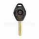 BMW X5 Head Remote Key Shell 3 Buttons HU92 Blade Aftermarket Brand Status Aftermarket