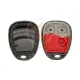 Chevrolet gmc medal remote key shell 3 buttons without battery holder inside