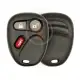Chevrolet gmc medal remote key shell 3 buttons without battery holder