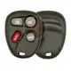 Chevrolet gmc medal remote key shell 4 buttons without battery holder