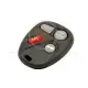 Chevrolet gmc 1998 2002 remote key shell 4 buttons with battery holder 3d
