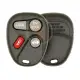 Chevrolet gmc 1998 2002 remote key shell 4 buttons with battery holder