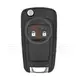 Chevrolet Cruze 2010 2016 Flip Remote Key Shell 2 Buttons Emergency Key/blade Included