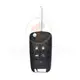 Chevrolet Cruze 2010 2017 Flip Remote Shell 5 Buttons Buttons 5