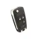 Chevrolet cruze slip key shell 4 buttons am start 3d2