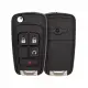 Chevrolet cruze slip key shell 4 buttons am start