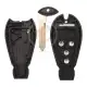 Chrysler jeep dodge fobik remote key shell 3 buttons details