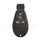 Chrysler jeep dodge fobik remote key shell 4 buttons without panic front