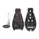 Chrysler Dodge Jeep 2010 2015 Fobik Remote Key Shell 5 Buttons Buttons 5