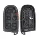 Chrysler Dodge Jeep 2011 2018 Smart Remote Key Shell 4 Buttons Buttons 4