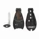 Jeep Cherokee 2014 2020 Fobik Remote Shell 3+1 Buttons Buttons 4