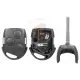 Ford focus mondeo head remote key shell 3 buttons hu101 blade cover