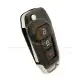 Ford ecosports escape 2015 2022 flip key remote shell 3 buttons 3d