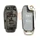 Ford ecosports escape 2015 2022 flip key remote shell 3 buttons inside