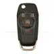 Ford f150 raptor ranger 2015 2022 flip key remote shell 4 buttons front