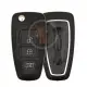 Ford figo flip remote key shell 3 buttons sliding door