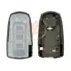 Geely emgrand 2017 2020 smart key remote shell 3 buttons with battery inside