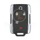 GMC Chevrolet 2015 5 boutons Chrome télécommande clé coque pièces de rechange bouton panique oui