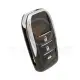 Modified lexus 1998 2011 flip key remote shell 3 buttons side