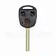 Lexus 1997 2001 Head Remote Shell 3 Buttons Long Blade Remote Shell Type Head Key Remote Shell