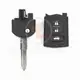 Mazda Flip Key Remote Shell 3 Buttons Head And Body Emergency Key/blade Included