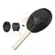 Mini cooper head remote key shell 2 buttons aftermarket cover