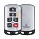 Toyota Sienna 2011 2017 Smart Key Remote Shell 6 boutons Bouton de panique de rechange Oui