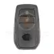Toyota smart key remote shell 2 buttons aftermarket brand front1