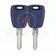 Fiat 2005 2018 Motorcyle Key Shell Normal Blade Blue Color Remote Type Fobik