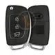 Hyundai 2012 2019 Flip Remote Shell 3 Buttons Sedan Trunk HYN14 Blade Buttons 3