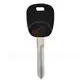 Transponder key shell front