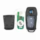KeyDiy KD Flip Key Remote 4 Botones Ford Tipo B12 4 Botón de Pánico Sí