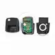 Keydiy Flip Remote Key 3 Buttons Volkswagen Type B01 3 Luxury Black Buttons 3