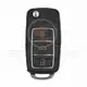 Keydiy Flip Remote Key 3 Buttons Volkswagen Type B01 3 Luxury Black KeyDiy Remote Type B Series