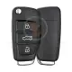 Keydiy kd flip key remote 3 buttons for audi type b02 main