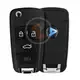 KeyDiy KD Flip Key Remote Chevrolet Type B18 4 Technolock Buttons 2
