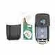 KeyDiy KD clé rabattable télécommande 3 boutons universel PCF Volkswagen Type NB08 boutons 3