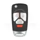 Keydiy kd universal multi functional flip key remote 4 buttons nb27 4 front1