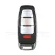 Keydiy kd smart key remote 4 buttons audi type zb08 4 front1
