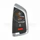 Keydiy KD Télécommande de garage de luxe 3 + 1 boutons BMW Type FB02 4 Bouton panique Oui