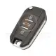 Keydiy kd nb47 3 3 button flip remote key peugeot 3d