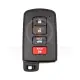 Keydiy kd tb06 4 universal smart remote key 4 buttons toyota front