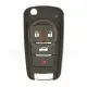 Xhorse wired flip remote remote 4 buttons xkbu21en front