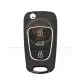 Xhorse xkhy22en wired flip key remote 3 buttons front