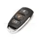 Xhorse xkhy24en wire remote key fob 4 button hyundai style 3d